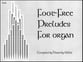Foot-Free Preludes Organ sheet music cover